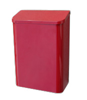 Plain Red Mailbox