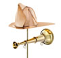Fireman's Hat Weathervane